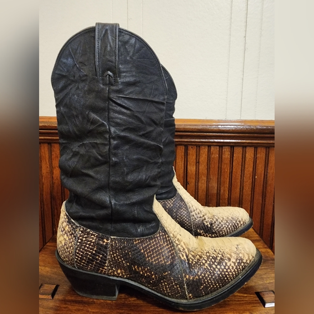 Durango Black Cowboy Boots